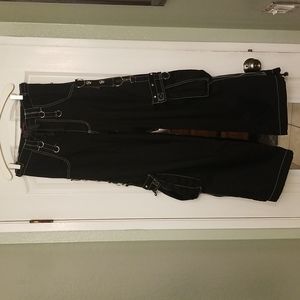 Tripp NYC flared bondage rave pants